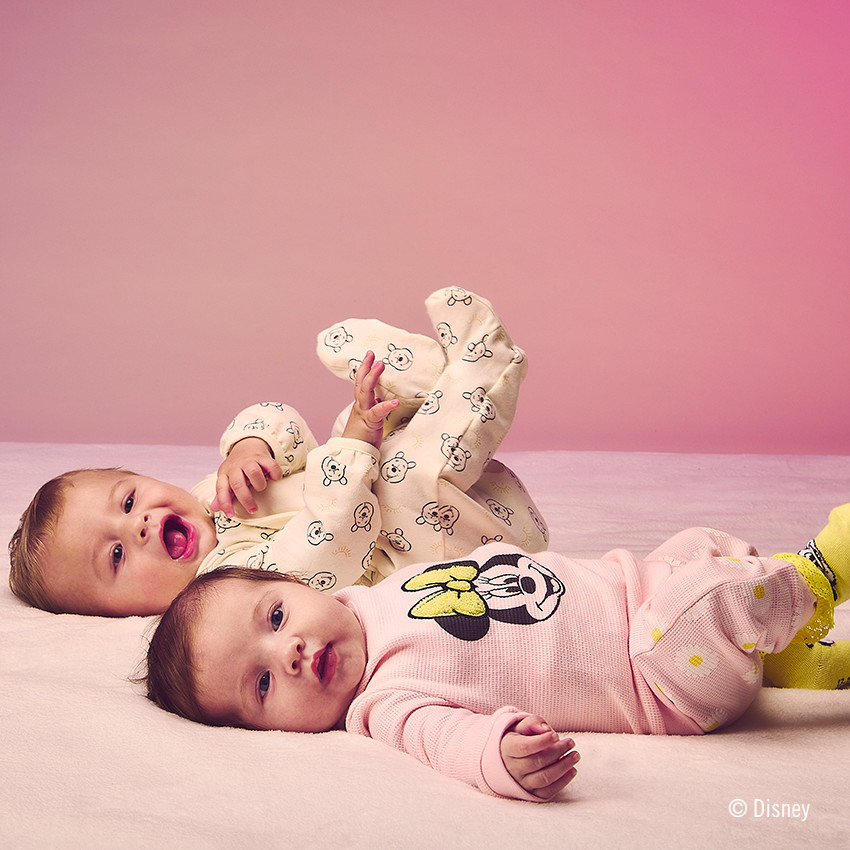 Σετ φόρμας από κηρήθρα Minnie Disney για bebe κορίτσι 