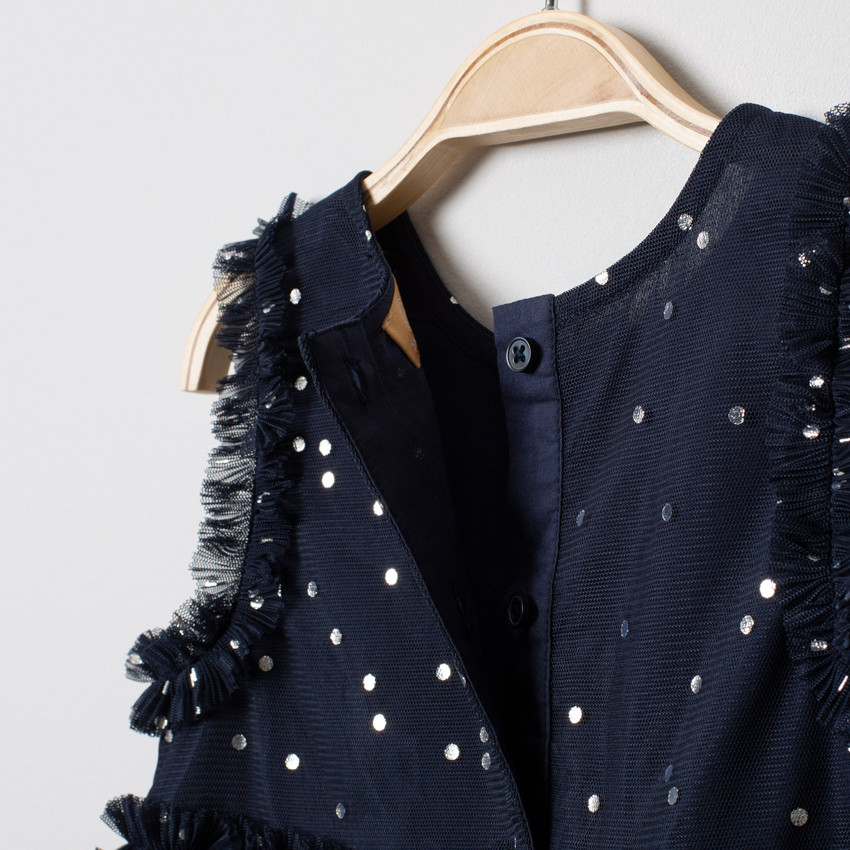 Robe de fêtes volantée  Additional Robe de fêtes volantée