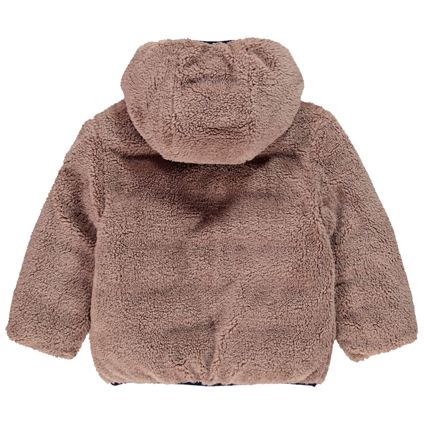 Μπουφάν réversible με κουκούλα για αγόρι 