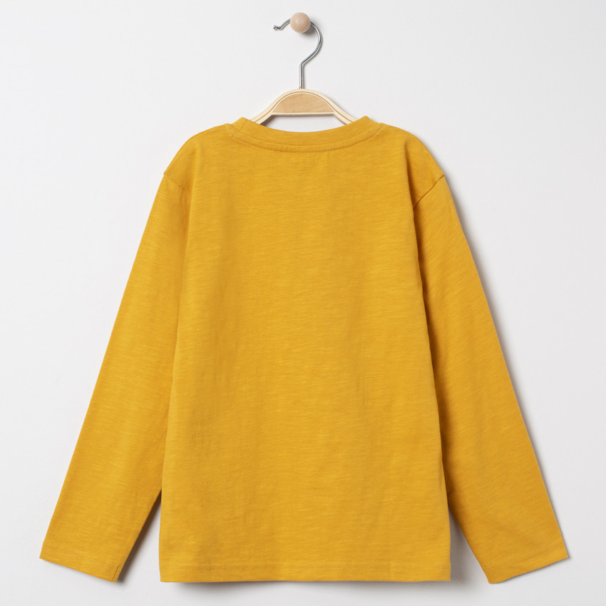 T-shirt manches longues print monstre père Noël  