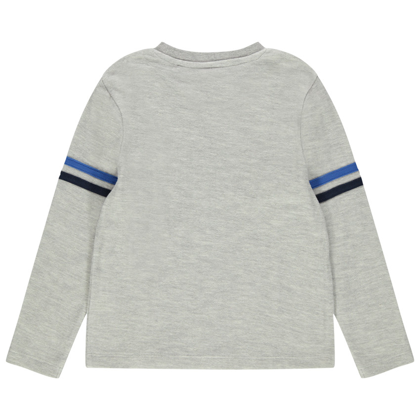 T-shirt manches longues chiné print Spiderman 