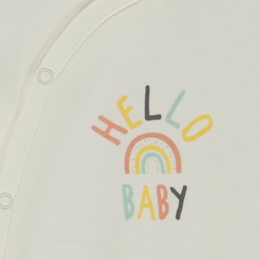 "Βρεφικό φορμά από jersey με αναδιπλούμενα γάντια" 