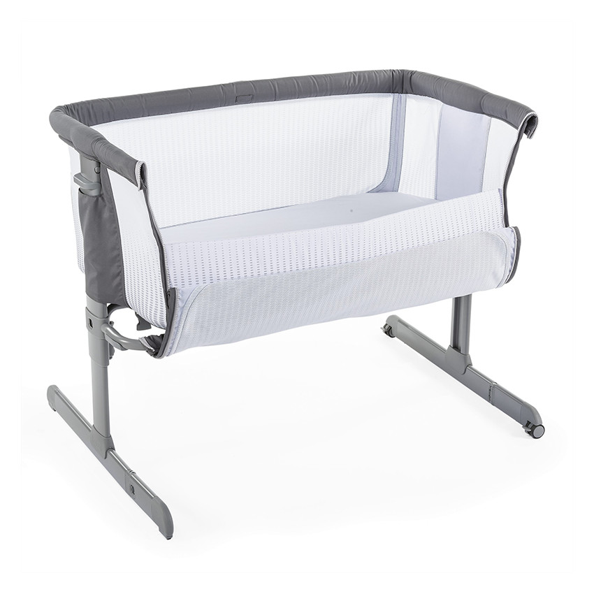 Chicco βρεφικό λίκνο next to me Air 40 Dark Grey 