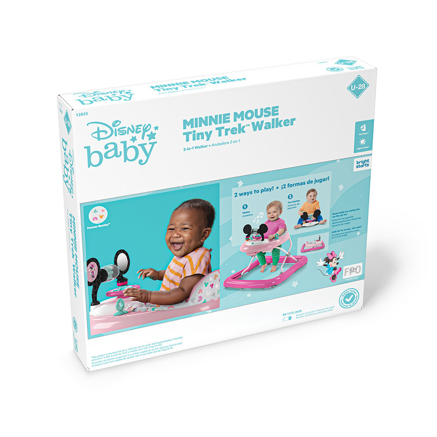 Περπατούρα 2-in-1 Bright Starts MINNIE MOUSE Tiny Trek™ Walker Forever Besties™ 