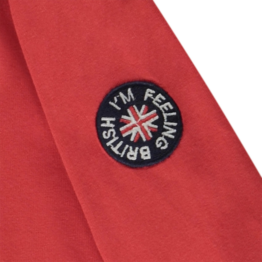 Πόλο μακρυμάνικο με κεντημένο σήμα για bebe αγόρι 