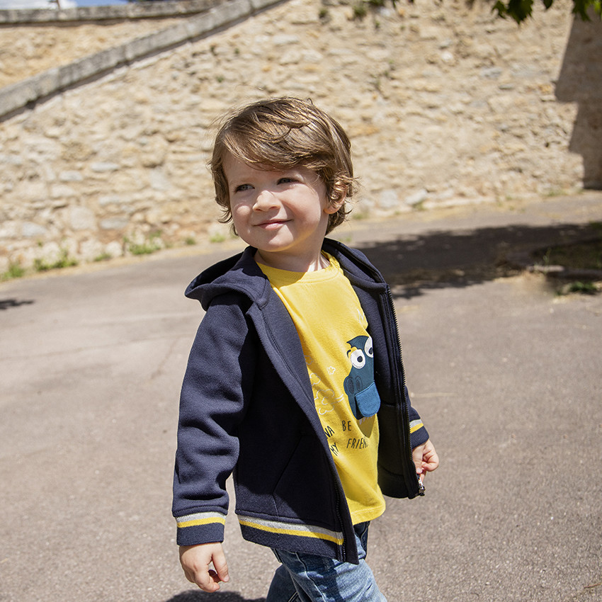 T-shirt μακρυμάνικο με οργανικό βαμβάκι σχέδιο δράκος 