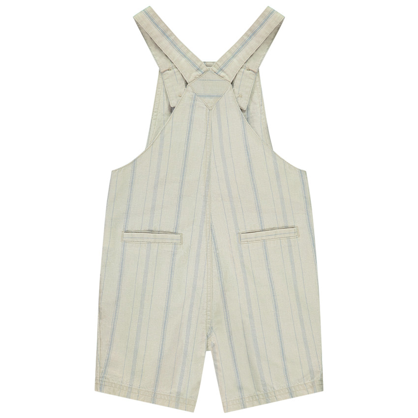 Σαλοπέτα κοντή από υφασμάτινο ριγέ για μωρό αγόρι 