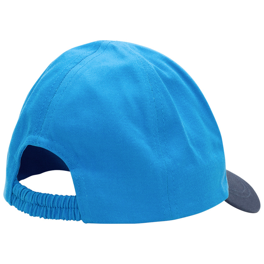 Τρίχρωμο καπέλο με τύπωμα. 