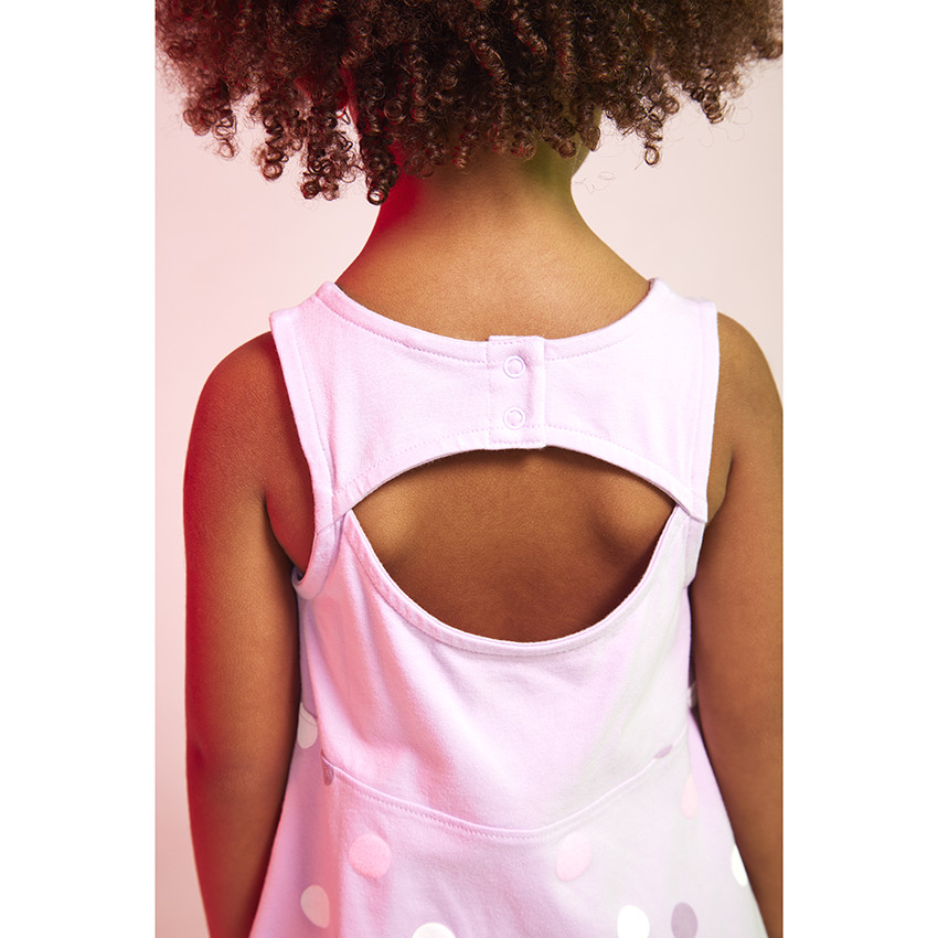 Φόρεμα από jersey με σχέδιο Minnie Disney και πουά για μωρό κορίτσι  Additional Φόρεμα από jersey με σχέδιο Minnie Disney και πουά για μωρό κορίτσι