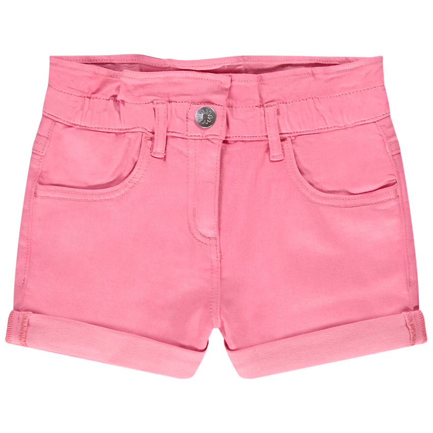Σορτς από μονόχρωμο denim για κορίτσι 