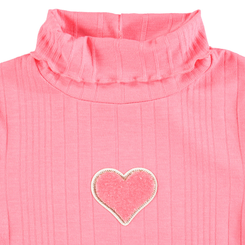 Ριμπ ζιβάγκο με διακοσμητική καρδούλα 