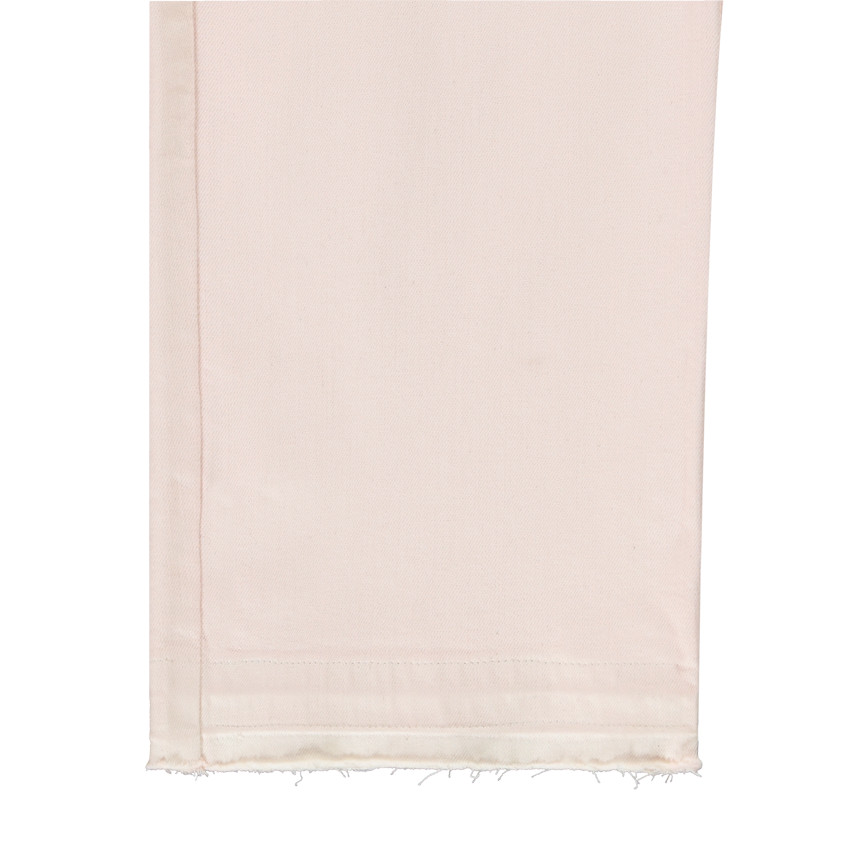 Παντελόνι large denim με ζώνη effet tressé για κορίτσι 