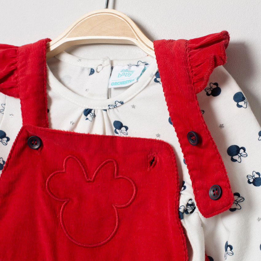 Ensemble t-shirt et salopette Minnie Disney  Additional Ensemble t-shirt et salopette Minnie Disney