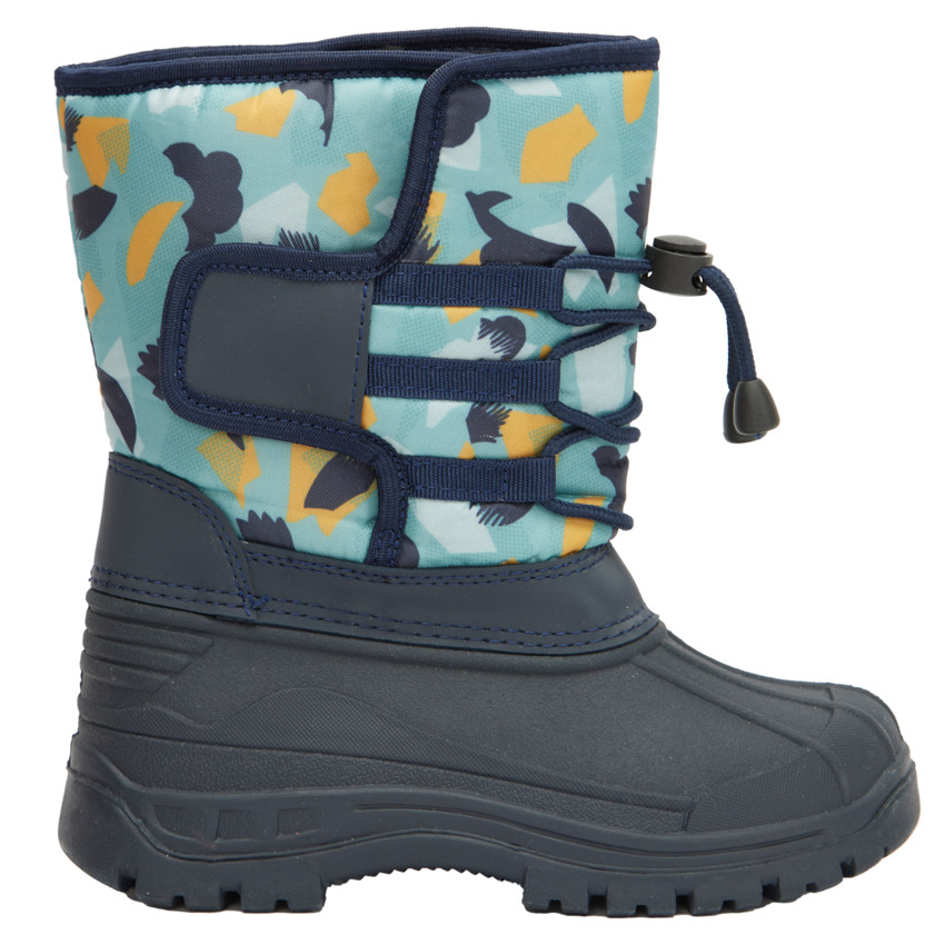 Αφού σκι με βέλκρο και γραφικό σχέδιο για μωρό αγόρι 