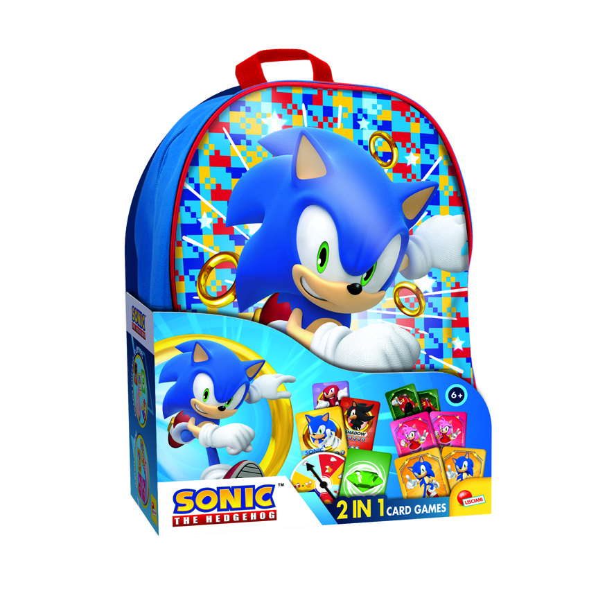 Sonic 2 Σε 1 Παιχνίδι Καρτών Και Σακίδιο 