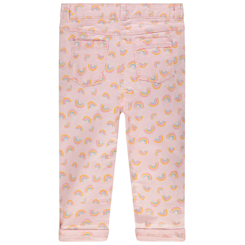 Παντελόνι σε γραμμή slim με μοτίβο ουράνια τόξα σε όλη την επιφάνεια  Additional Παντελόνι σε γραμμή slim με μοτίβο ουράνια τόξα σε όλη την επιφάνεια