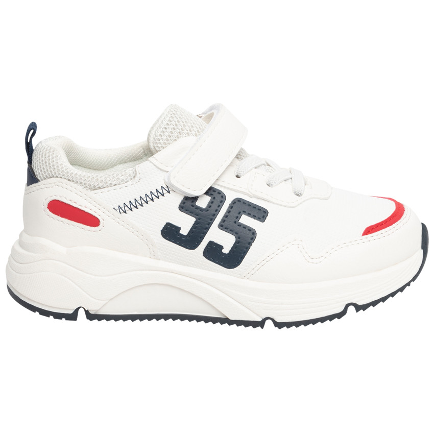 Αθλητικά παπούτσια με αριθμούς και χοντρή σόλα για αγόρι 