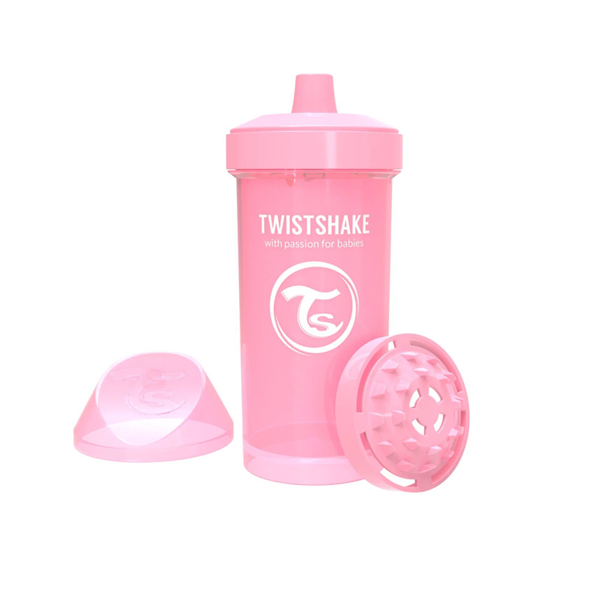 Κύπελλο εκμάθησης 360 ml 12+ μηνών - Παστέλ Ροζ 