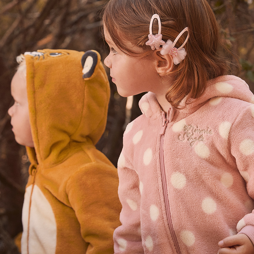 Παιχνιδιάρικο σούρπιαμα Minnie Disney από sherpa για κορίτσι μωρό 