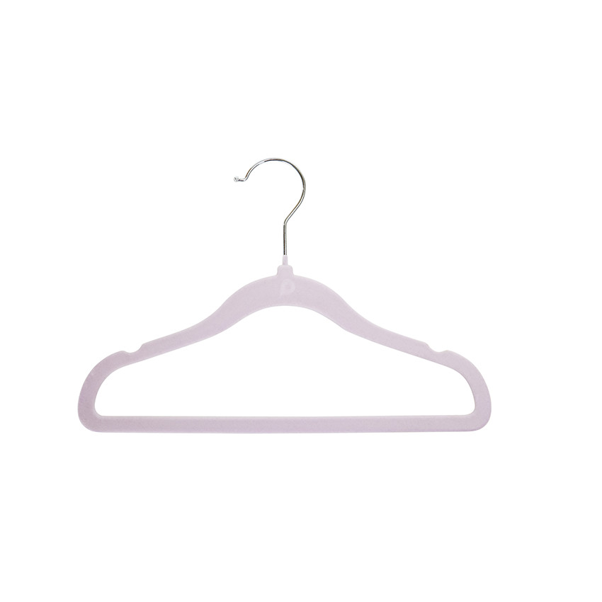 Σετ από 6 κρεμάστρες βελουτέ λεβάντα 