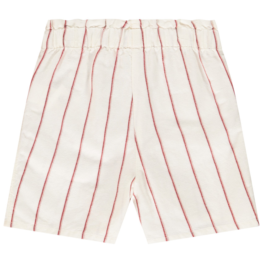 Σορτς ριγέ με φιόγκο για bebe κορίτσι 