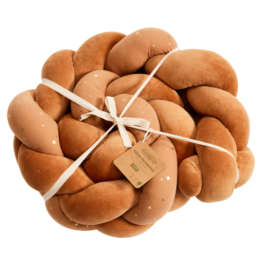 Διακοσμητική πλεξούδα Douce Hirondelle camel 