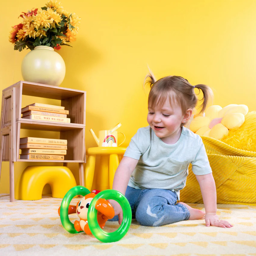 Παιχνίδι Roll&Glow Toy Monkey Bright Starts  