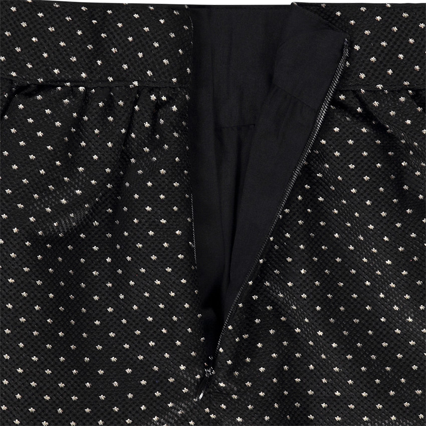 Φούστα σε jacquard με σχέδιο αστέρια lurex για κορίτσι 