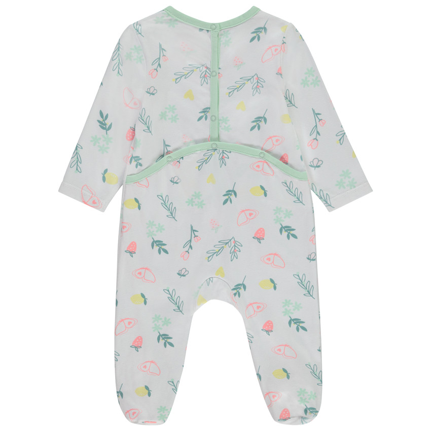 Σετ από 4 φαντεζί dors-biens από jersey για bebe κορίτσι 