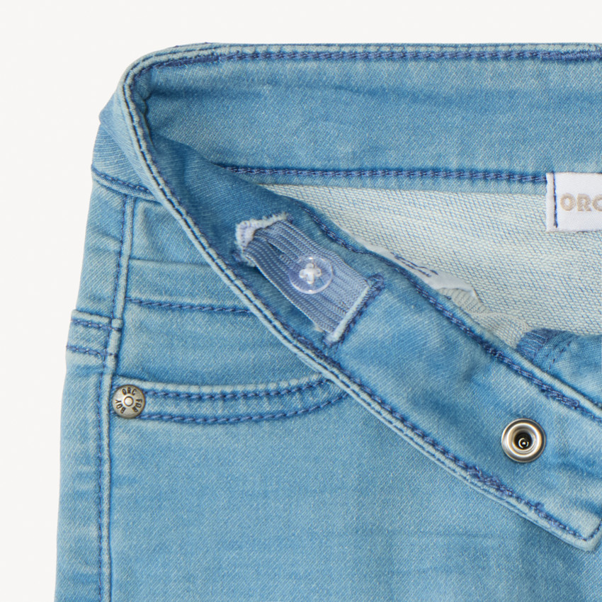 Βερμούδα effet jean τσαλακωμένο για bebe αγόρι 