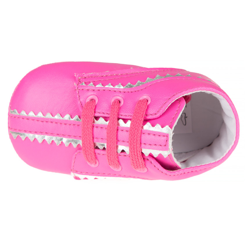 Babies montantes à revers et lacets 