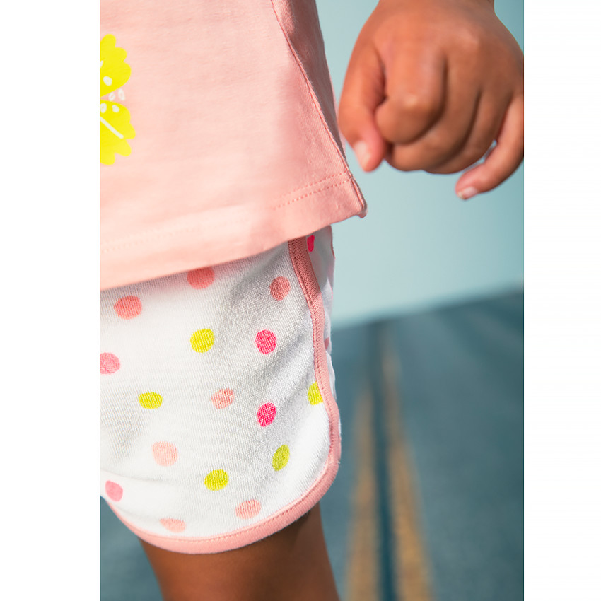 Ensemble de plage débardeur et short pour bébé fille 