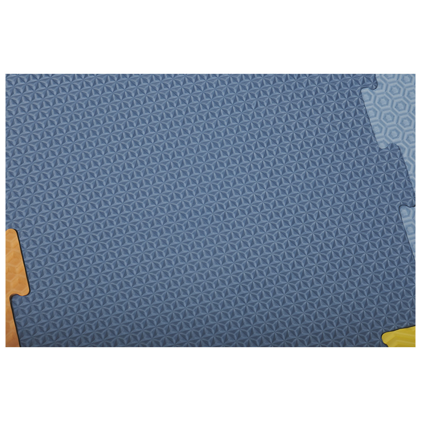 Χαλάκι δραστηριοτήτων από αφρώδες υλικό με υφή 90 x 90 cm 