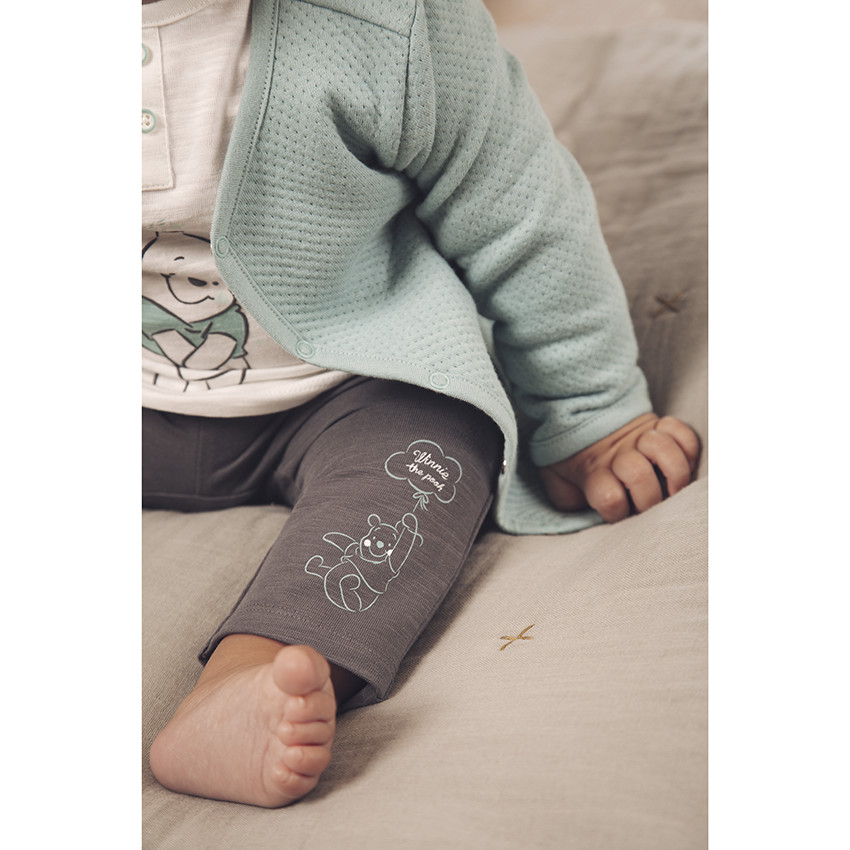 Σετ με t-shirt , ζακέτα και παντελόνι σχέδιο Winnie Disney 