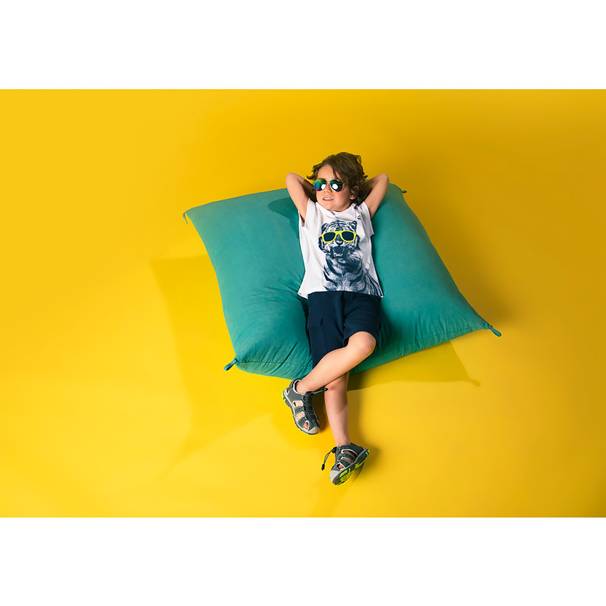 Ensemble de plage débardeur à capuche + bermuda pour garçon 