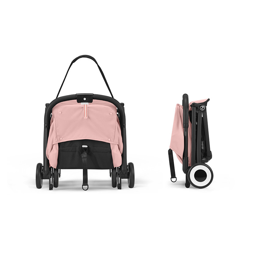 Πολύ compact καρότσι Orfeo black/candy pink 