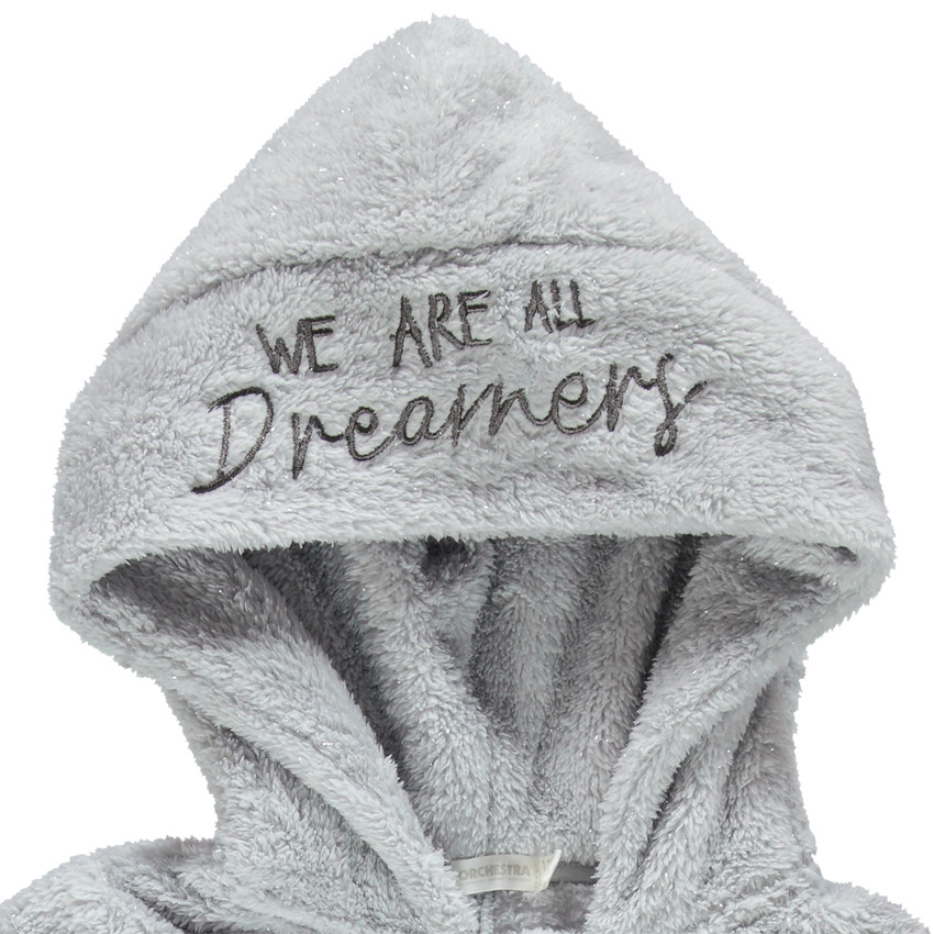 Junior - Surpyjama en sherpa avec détails fantaisie brodés Main Junior - Surpyjama en sherpa avec détails fantaisie brodés