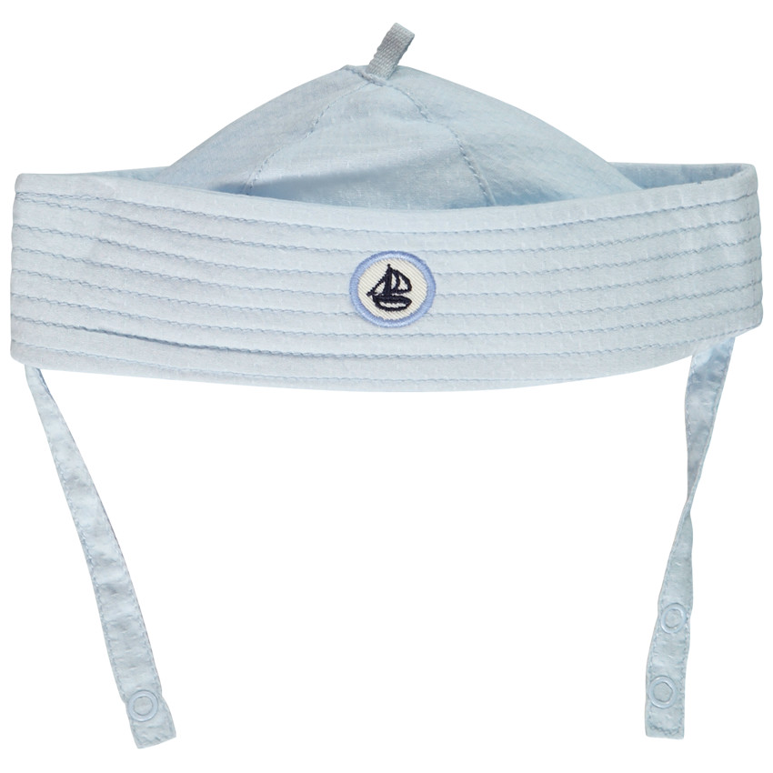 Μπλουζάκι ναυτικού στυλ με κέντημα ιστιοφόρο για μωρό αγόρι 