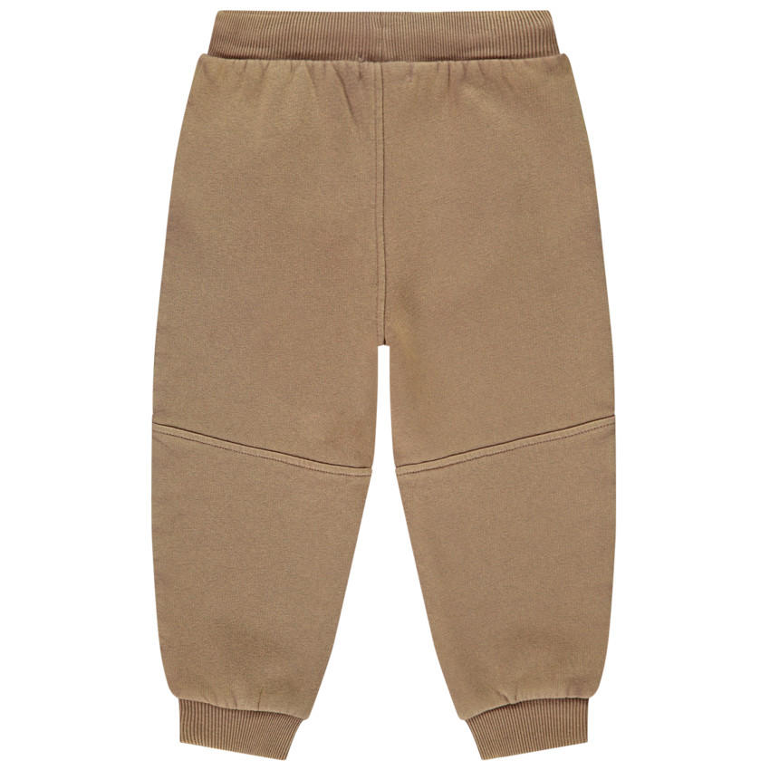 Pantalon de jogging en molleton beige pour bébé garçon 