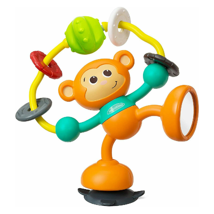 Παιχνιδι Δραστηριοτητων Για Βρεφικη Καρεκλα Φαγητου Stick & Spin High Chair Pal INFANTINO 