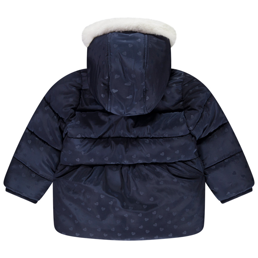 "Μπουφάν για πολύ κρύο με φανταχτερή κουκούλα για κορίτσι bebe" 