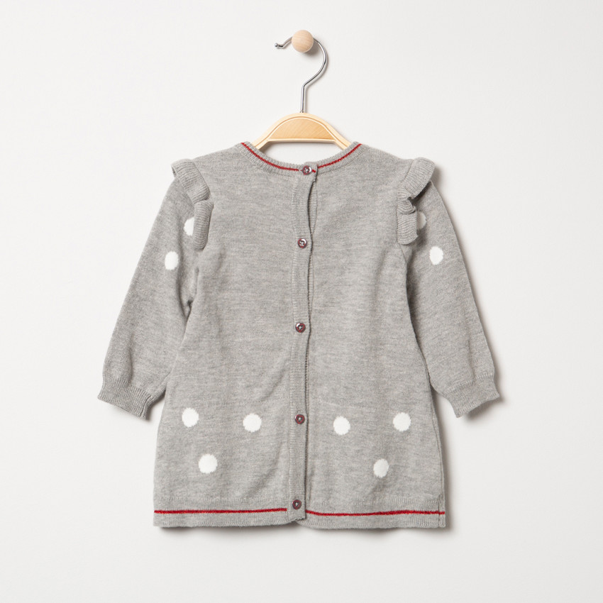 Μακρυμάνικο πλεκτό φόρεμα με κέντημα Μίνι της Disney  Additional Μακρυμάνικο πλεκτό φόρεμα με κέντημα Μίνι της Disney