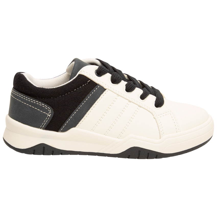 Αθλητικά παπούτσια χαμηλά με κορδόνια και ενισχύσεις για αγόρι 