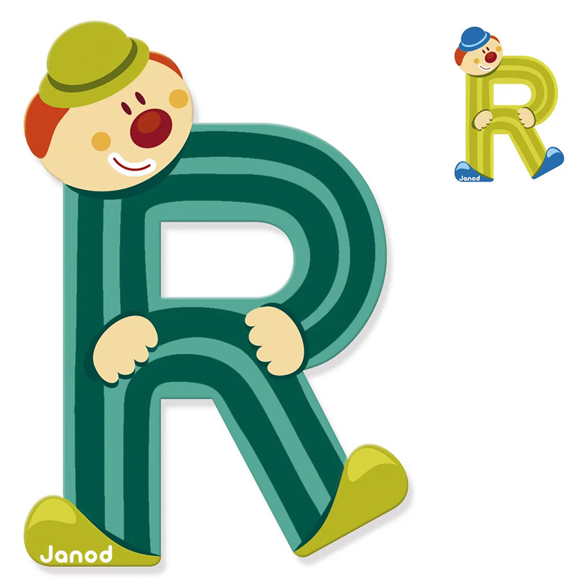 Janod Clown Γράμμα - R 