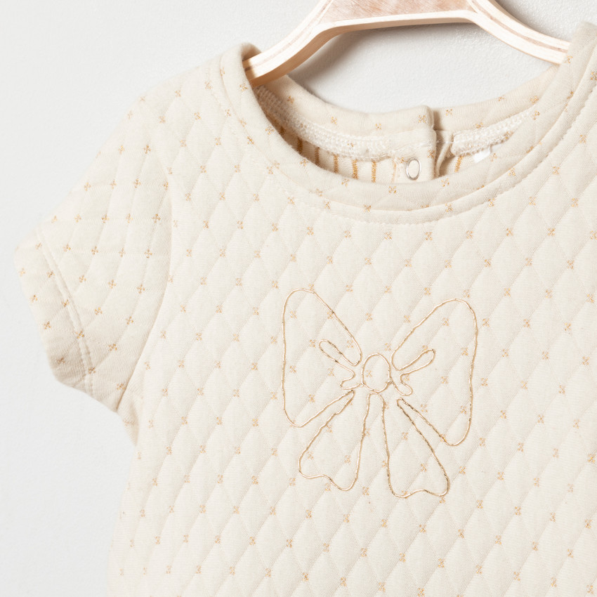 Φόρεμα πλεκτό κοντομάνικο 