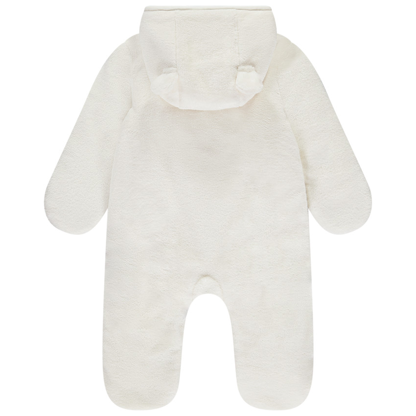 Σαλοπέτα αρκουδάκι από sherpa για μωρό κορίτσι 