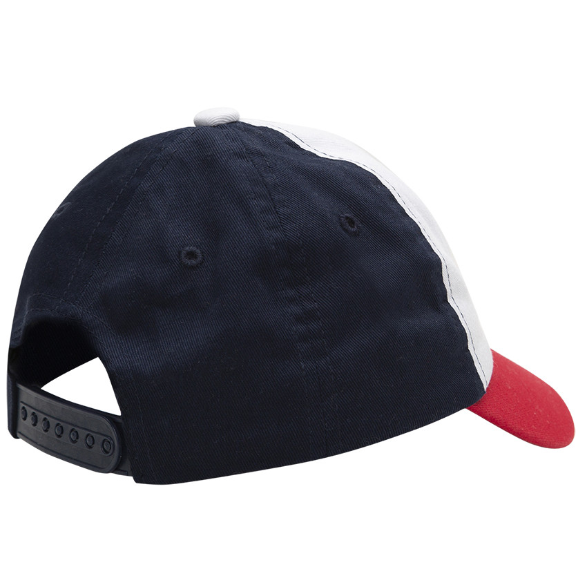 Τρίχρωμο καπέλο από τουίλ με κεντημένο λογότυπο Superman της Warner  