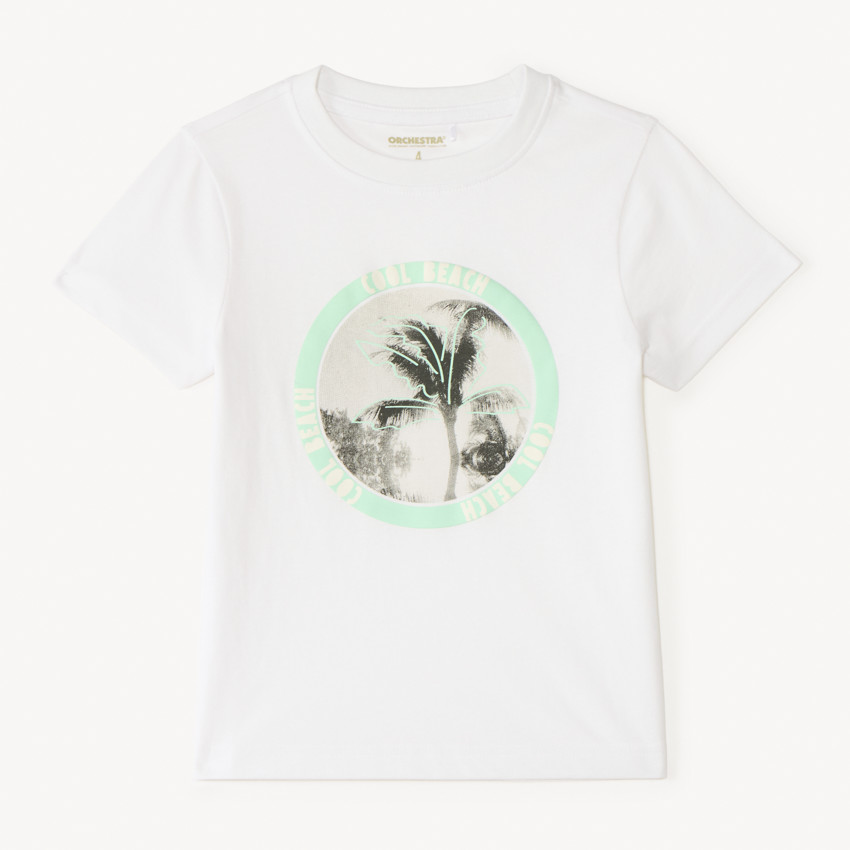 T-shirt με κοντά μανίκια και φανταστικό τύπωμα για αγόρια 