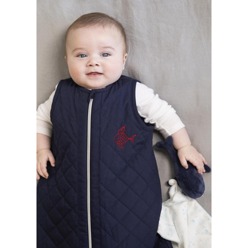 Doudou mouchoir baleine 