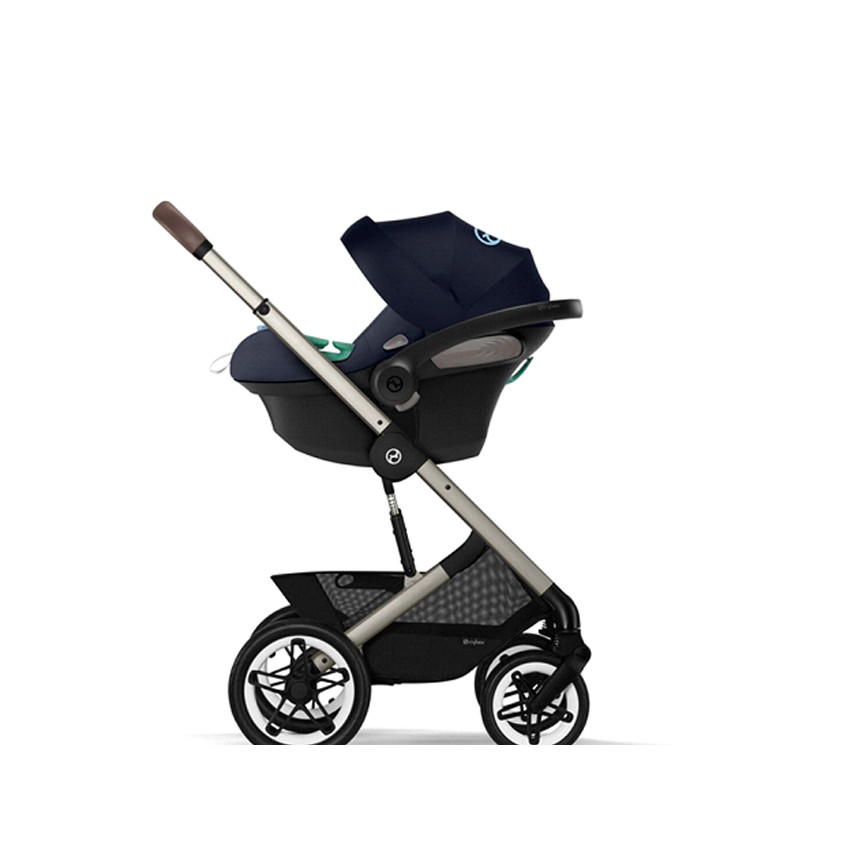 Καρότσι Talos S Lux με μεταλλικό σκελετό σε ταμπά - Σκυ blue 